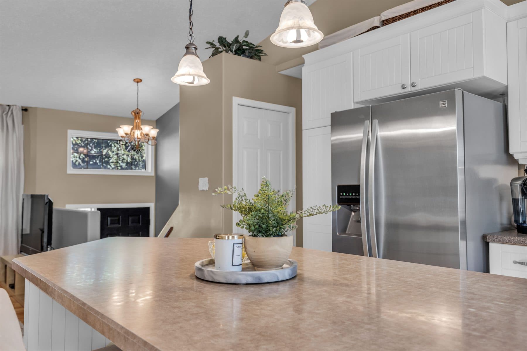 Saskatoon real estate detail photography - styled interior feature for listing marketing