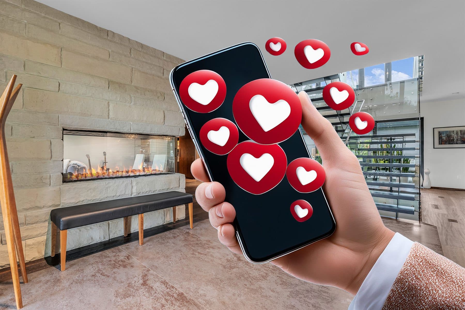 Saskatoon real estate video package with vertical social media listing content